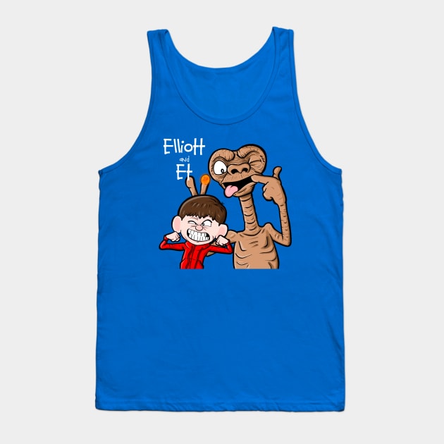 Elliott & Et Tank Top by MarianoSan